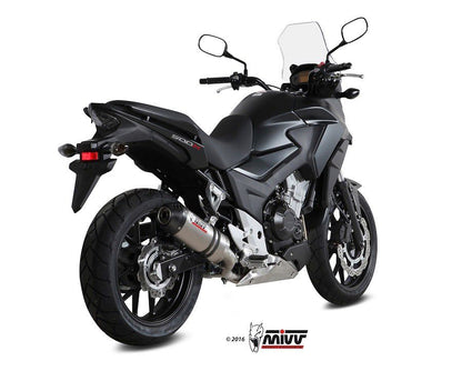 Mivv Oval Carbon Demper Met Carbon Cap Honda Cb500X 2016