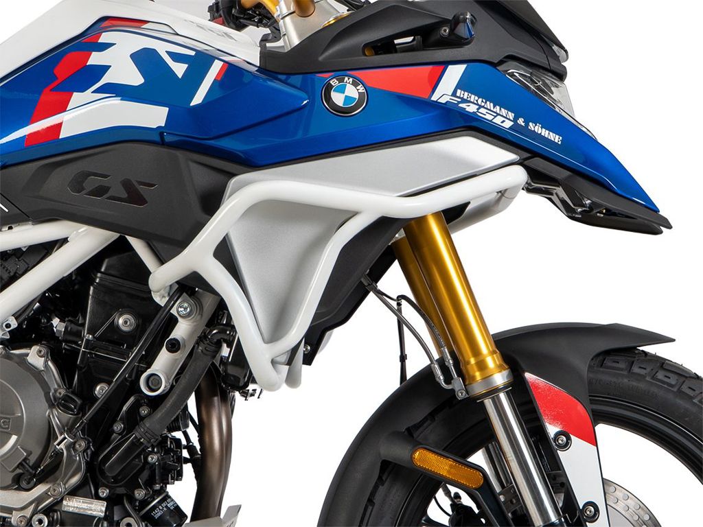 Valbeugel boven (tank guard) wit Hepco&Becker BMW F450GS '26-