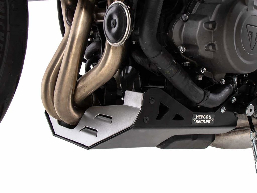 Carterplaat Zwart/Zilver Hepco&Becker Triumph Trident 660 '21-24