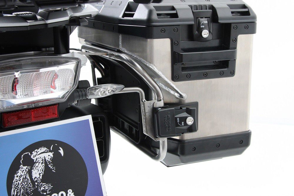 Kofferset Hepco&Becker 'Cutout' Met Rvs Rek En Xplorer Koffers Bmw R1200Gs Lc Adventure 2014-