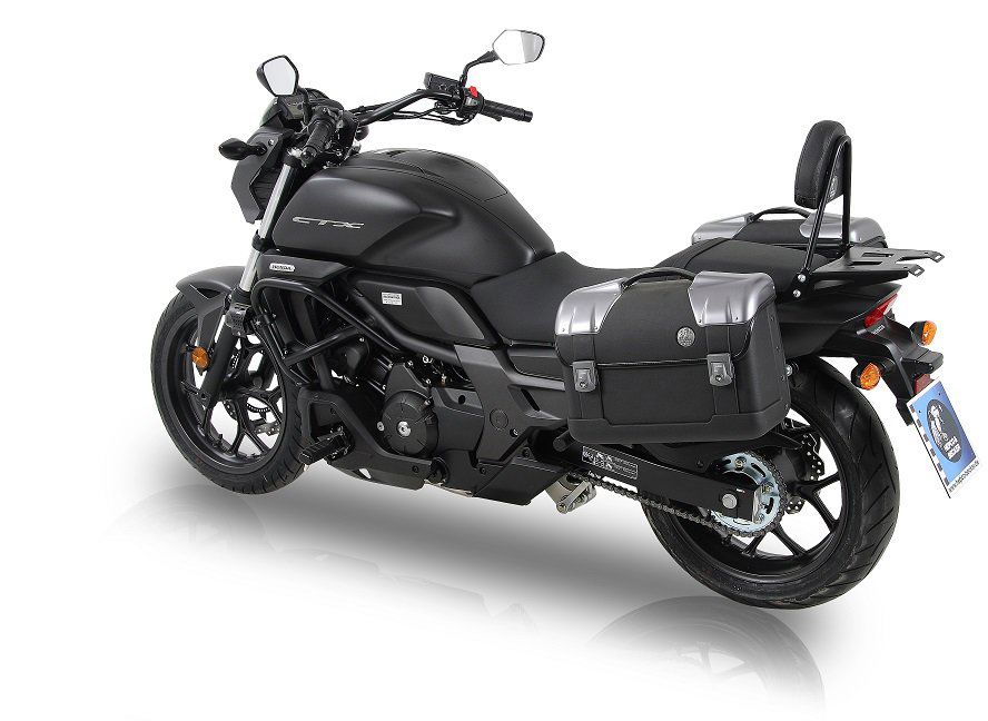 Sissybar Met Rekje Hepco&Becker Zwart Honda Ctx700/N 2014-