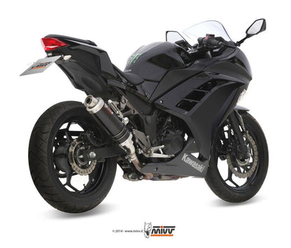 Mivv Gp Steel Black Demper Kawasaki Ninja 300 '13-