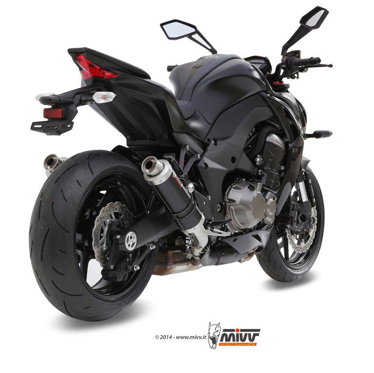 Mivv Gp Steel Black Dempers Kawasaki Z1000 '14-