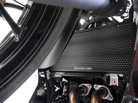 Radiatorcover zwart Evotech Performance Kawasaki Ninja 500 '24-