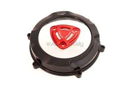 Koppeling Deksel Met Kijkglas En Drukplaat Evotech Ducati Panigale V4