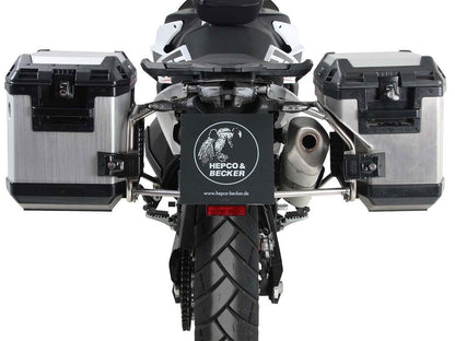 Kofferset Hepco&Becker 'Cutout' Met Rvs Rek En Xplorer Rvs Koffers Ktm 890 Adventure '21-