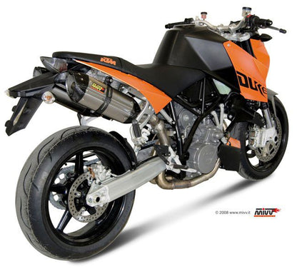 Mivv Suono Steel Black Rvs Dempers Ktm 990 Superduke '05-'13