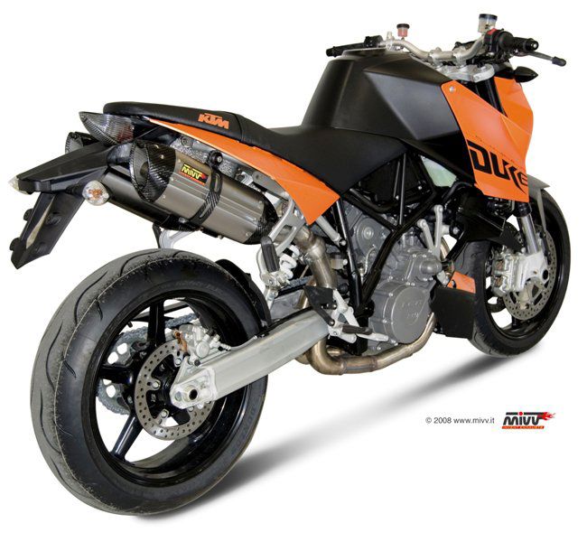 Mivv Suono Steel Rvs Dempers Ktm 990 Superduke '05-'13