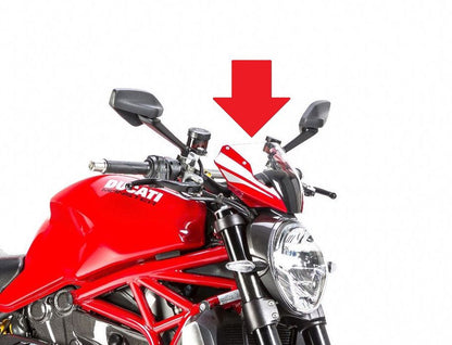 Vervangingsruit Naked Bike Puig Ducati Monster 1200/ S/ R '16-/ Monster 797 '17-