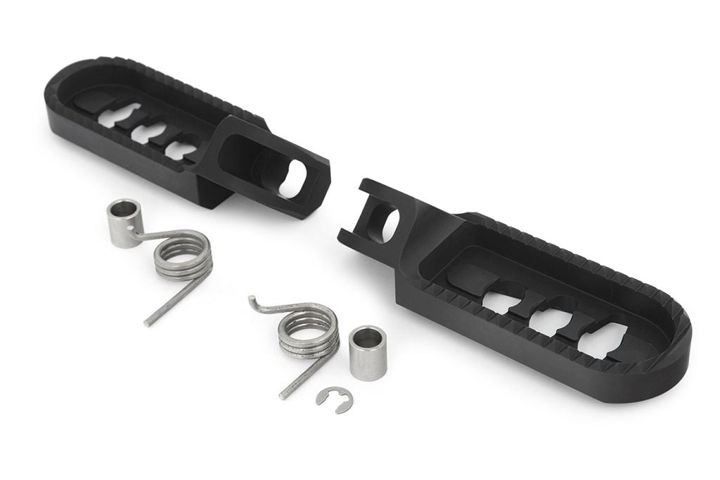 Footrest Lowering Kit - Zwart Bmw R1200Gs Lc/Adventure Wunderlich
