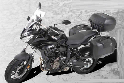 Topdrager Zwart Alurack Hepco&Becker Yamaha Mt-07 Tracer '16-'20