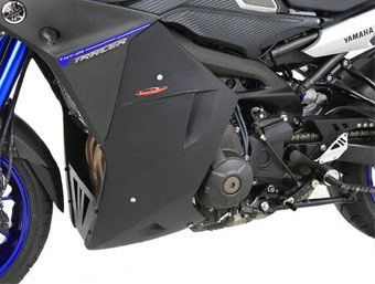 Onderkuip Mat Zwart Met Zilver Gaas Yamaha Mt-09 Tracer '15-