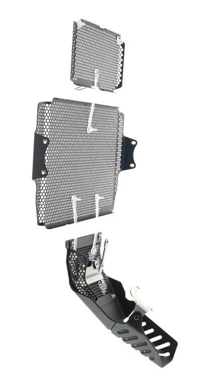 Radiator/Oliekoeler/Engine Guard Cover Set Evotech Performance Ducati Multistrada 1200 S D Air '15-17