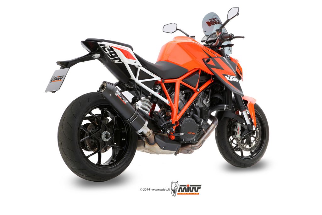 Mivv Oval Carbon Demper Met Carbon Cap Ktm 1290 Superduke '14-'16