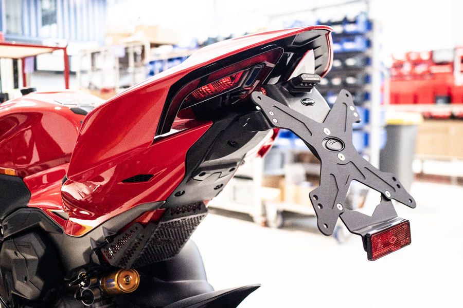 Kentekenplaathouder Evotech Ducati Panigale V4 / V4S '25-