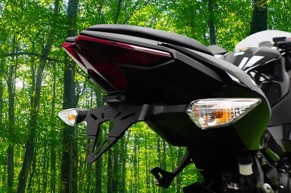 Kentekenplaathouder Evotech Performance Kawasaki Z500 '24-