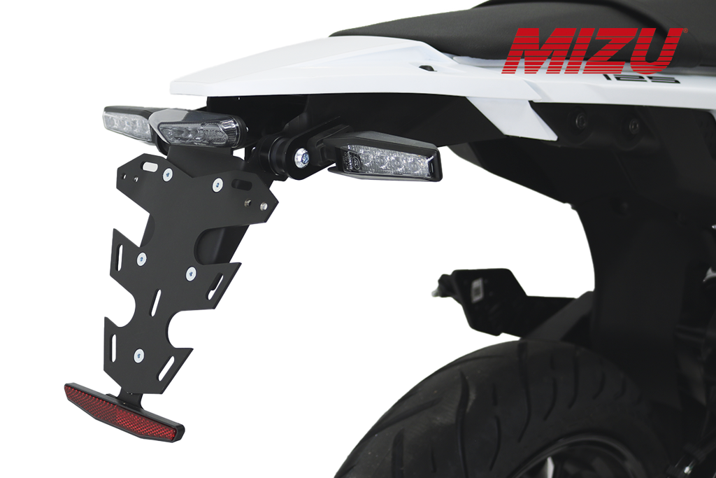 Kentekenplaathouder MIZU incl. LED achterlicht diverse KTM 125 / 390 modellen