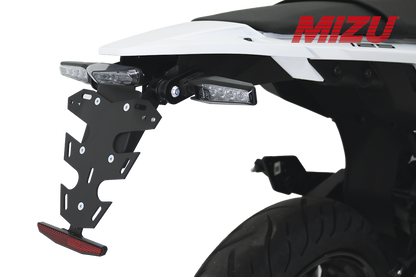 Kentekenplaathouder MIZU incl. LED achterlicht diverse KTM 125 / 390 modellen