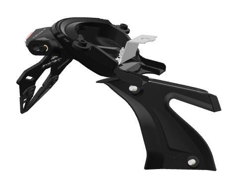 Kentekenplaathouder met rood LED achterlicht Evotech Performance Triumph Trident 660 '26-