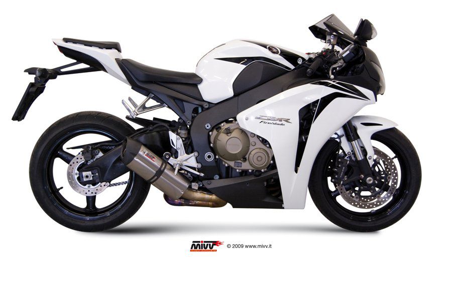 MIVV Compleet Uitlaatsysteem - Honda CBR1000RR 2010-2016 - Suono - Titanium / Carbon