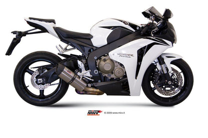 MIVV Compleet Uitlaatsysteem - Honda CBR1000RR 2010-2016 - Suono - Titanium / Carbon