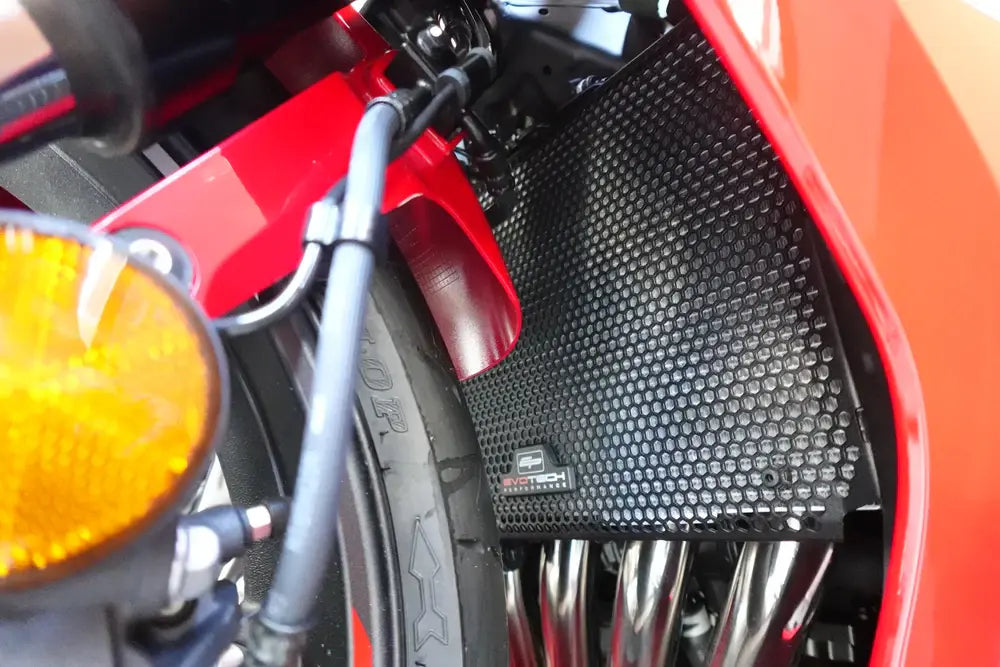 Radiatorcover Zwart Evotech Performance Honda Cbr600Rr '24-