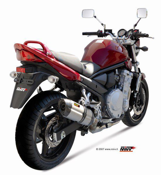 MIVV Suono Steel RVS demper Suzuki GSF650 Bandit '07- / GSX650F '08-
