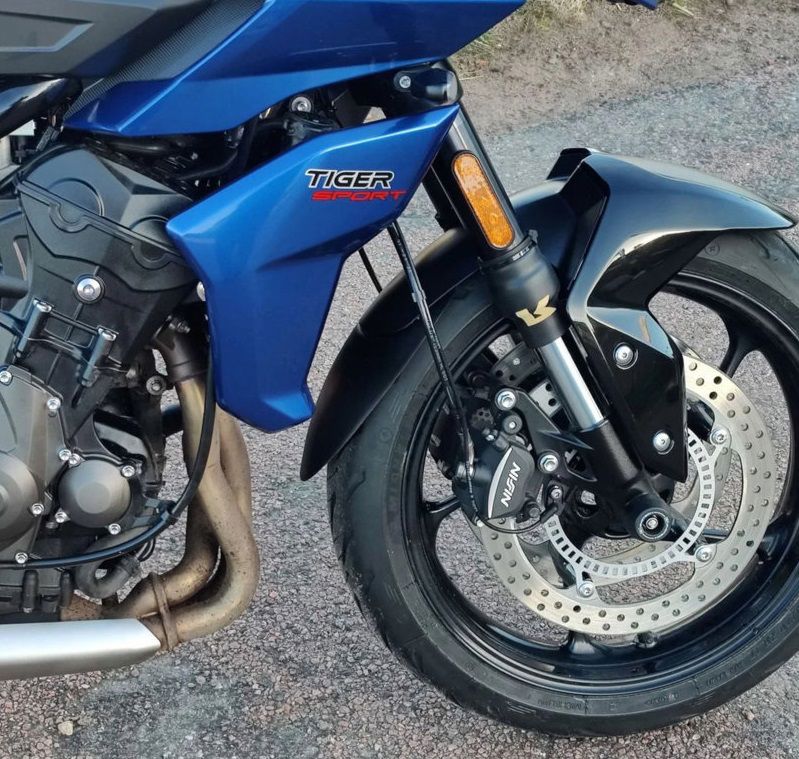Voorspatbord Verlenger Zwart Puig Triumph Tiger Sport 660 / 800