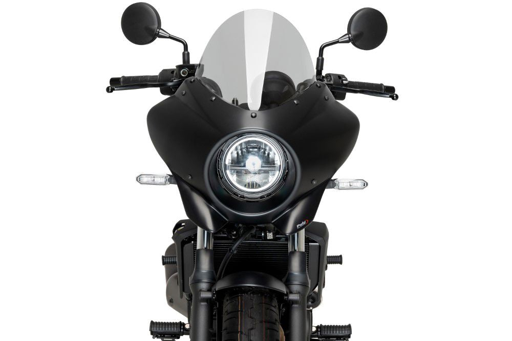 Semifairing Mirage Touring Mat Zwart Puig Kawasaki Eliminator 500 '24-