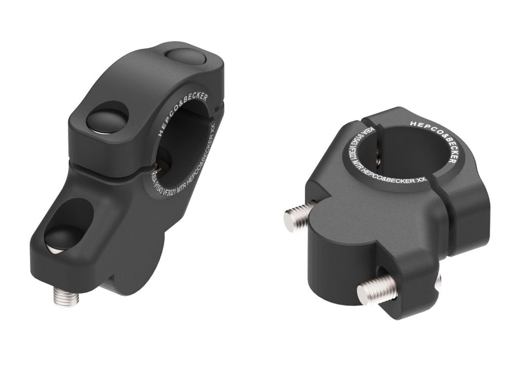Stuurverhogers offset 30mm/21mm zwart Yamaha Tracer 9 GT / GT Plus '25-