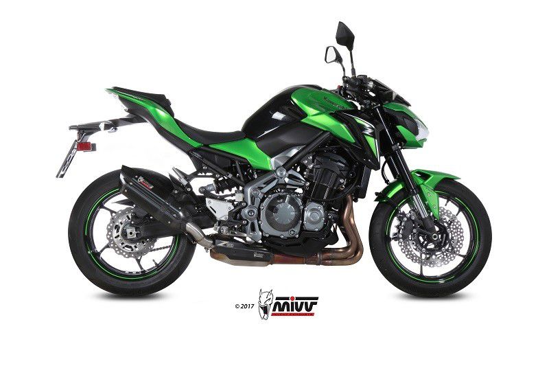 Mivv Suono Steel Black Rvs Demper Kawasaki Z900 '17- / A2 70Kw