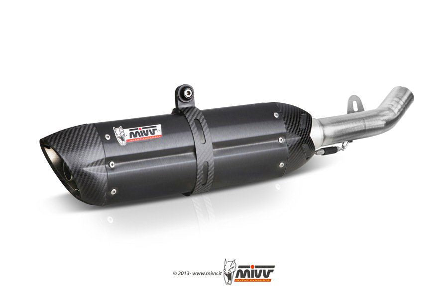 Mivv Suono Steel Black Rvs Demper Ktm 1290 Superduke Gt '16-
