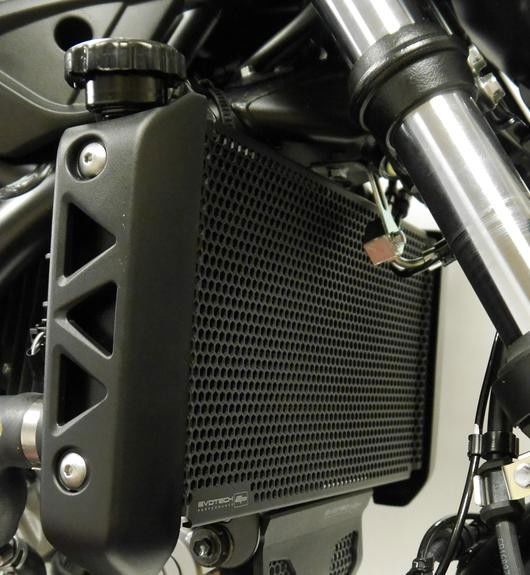 Radiatorcover Zwart Evotech Performance Suzuki Sv650 '16-