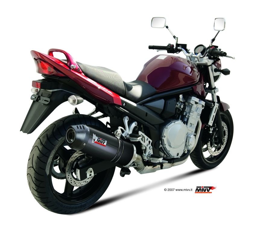 MIVV Oval carbon demper met carbon cap (big) Suzuki GSF650N/S (ABS) '07-/ GSX650F '08-