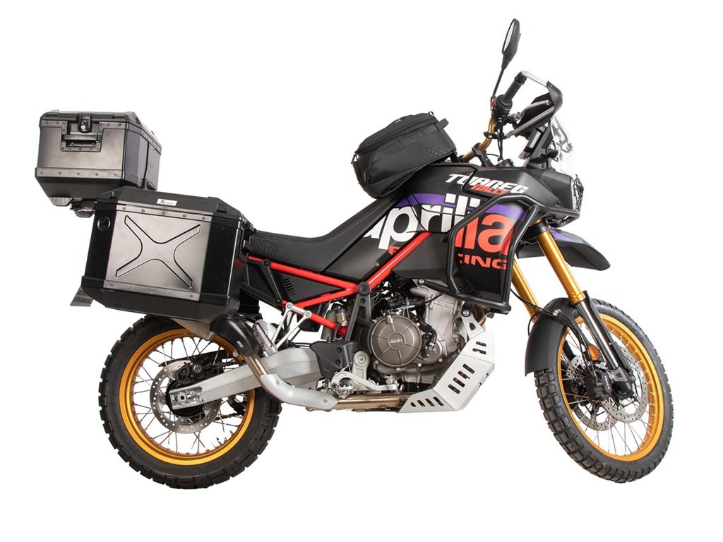 Topdrager Zwart Alurack Hepco&Becker Aprilia Tuareg 660 Rally '25-
