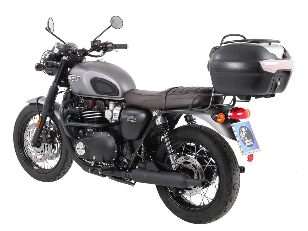 Topdrager Tube Rack Zwart Hepco&Becker Triumph Bonneville T120 '16-