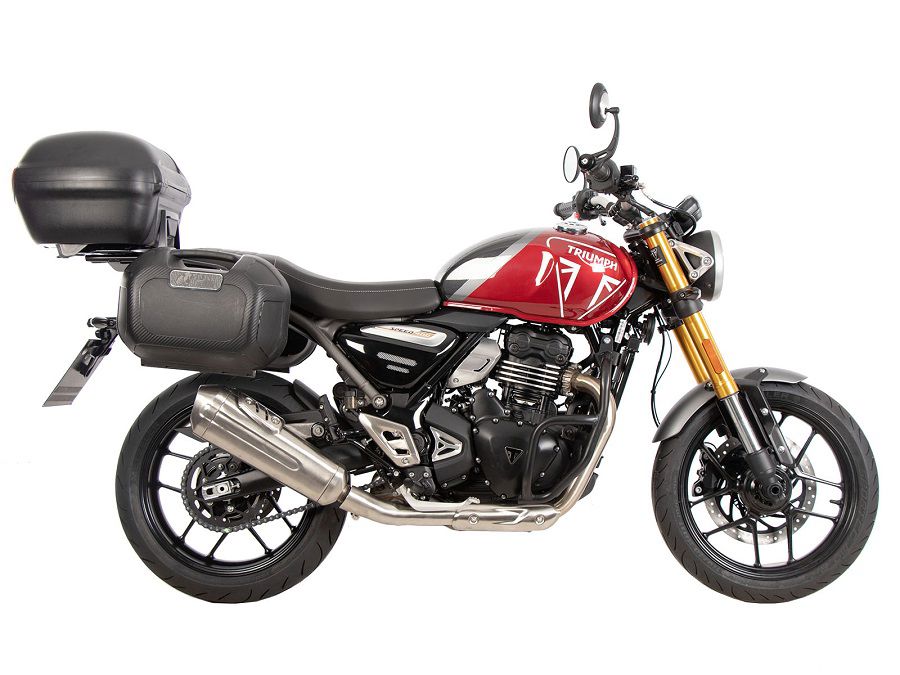 Topdrager Zwart Alurack Hepco&Becker Triumph Speed 400 '24-