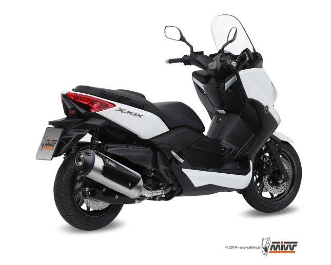 Mivv Urban Rvs Demper (Met Katalysator) Yamaha X-Max 400 '13-