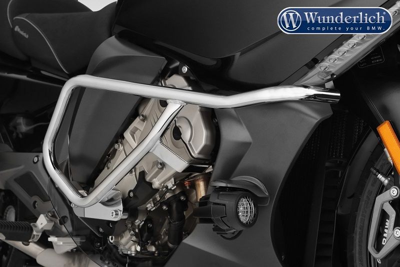 Engine Protection Bar Set Bmw K1600B/Grand America/Gt/Gtl - Chromed Wunderlich