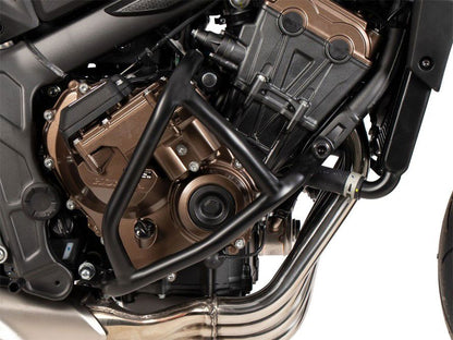 Valbeugel Model ''Solid'' Zwart Hepco&Becker Honda Cb650R E-Clutch '24-