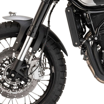 Voorspatbord Verlenger Voor De Achterkant Zwart Puig Benelli Leoncino 500/Trail '16-