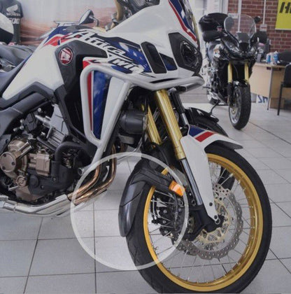 Voorspatbord Verlenger Zwart Honda Crf1100L Africa Twin / Transalp 750