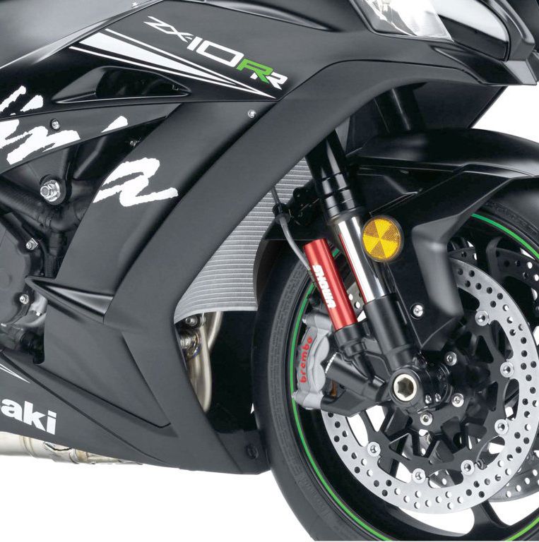 Voorspatbord Verlenger Zwart Puig Kawasaki Ninja H2 Sx / Zx-10R/Rr