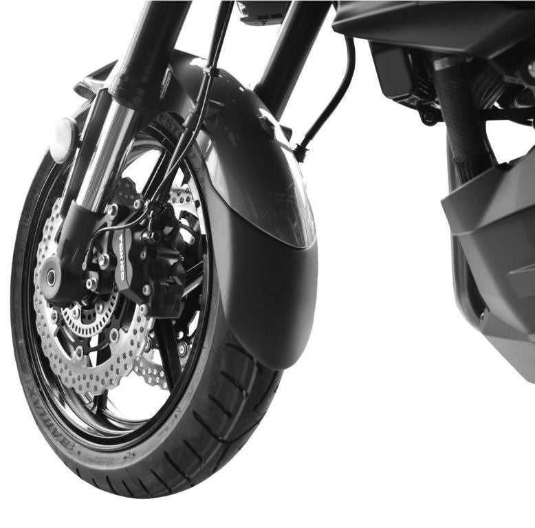 Voorspatbord verlenger zwart Puig Kawasaki Versys 650/ 1000/ 1100