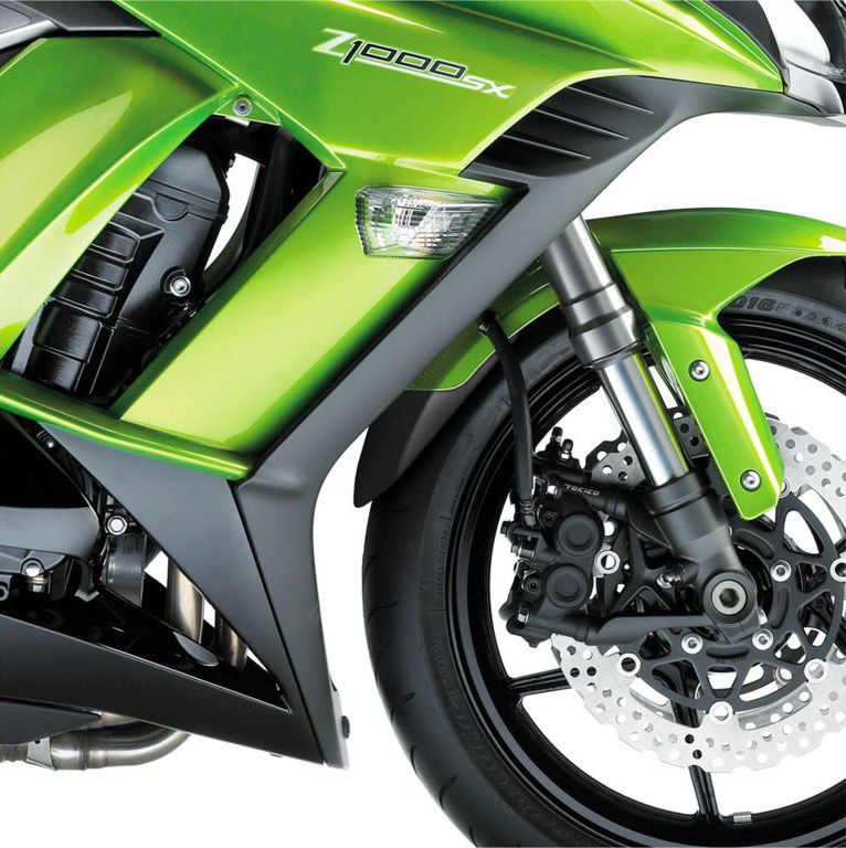 Voorspatbord Verlenger Puig Zwart Kawasaki Z900 ’17-'24