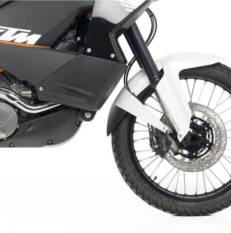 Voorspatbord verlenger voor de achterkant zwart Puig KTM 990 Adventure '03-'12