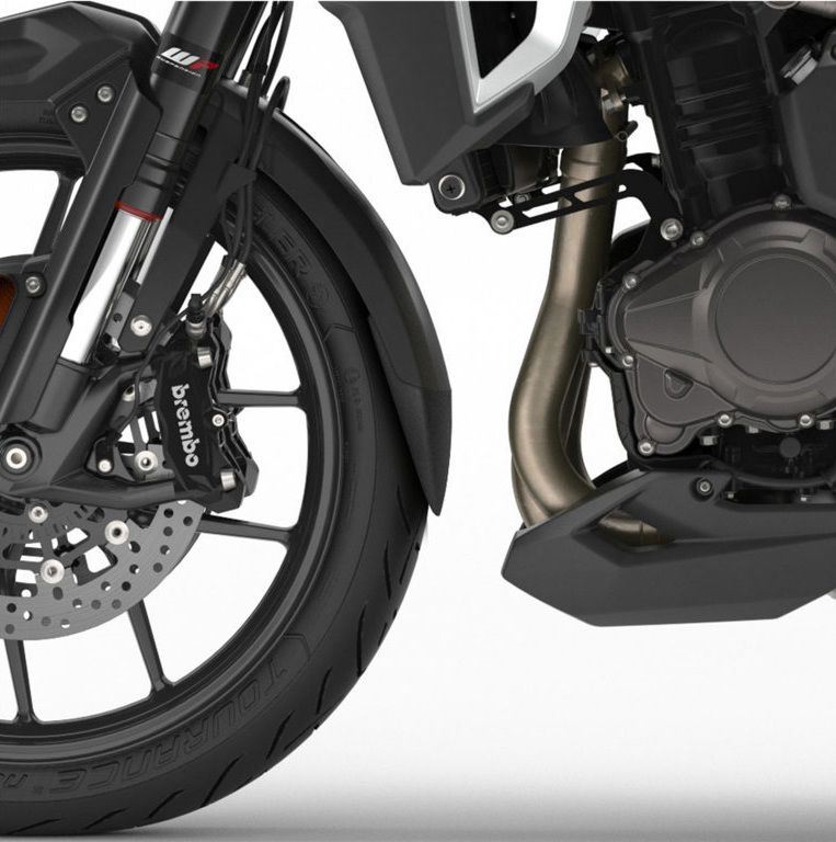 Voorspatbord Verlenger Zwart Puig Triumph Diverse Tiger 1200 Expl. Modellen