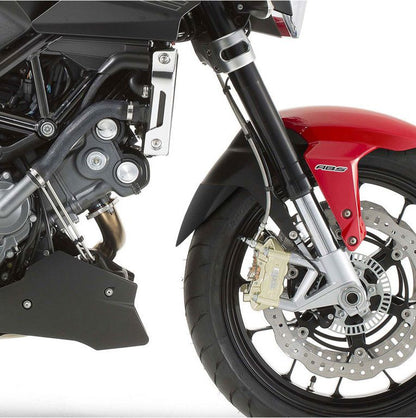 Voorspatbord verlenger zwart Puig voor de Aprilia Shiver 750 '08-'21
