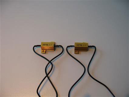 Weerstand (blokje) voor LED knipperlichten