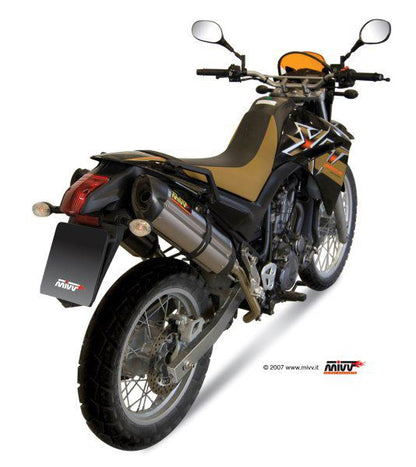 Mivv Suono Steel Black Rvs Dempers Yamaha Xt660R/X '04-